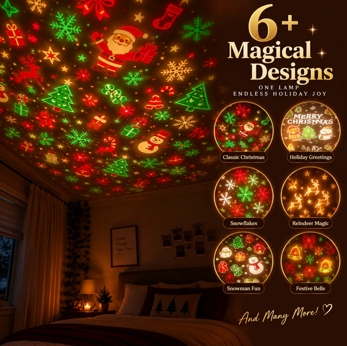 WinterGlow™ Christmas Projector